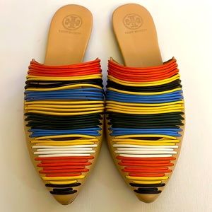 Tory Burch Sienna Flat Slides Size 7 w/Dust-bag!